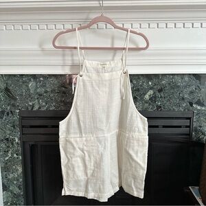 L*space Indy Romper, cream, size small, NWT